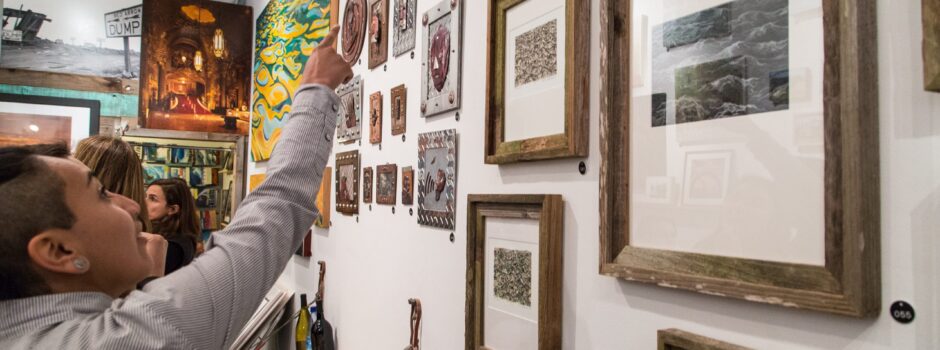 Scallywags Opening Night The Great Highway Gallery in San Francisco's Outer Sunset