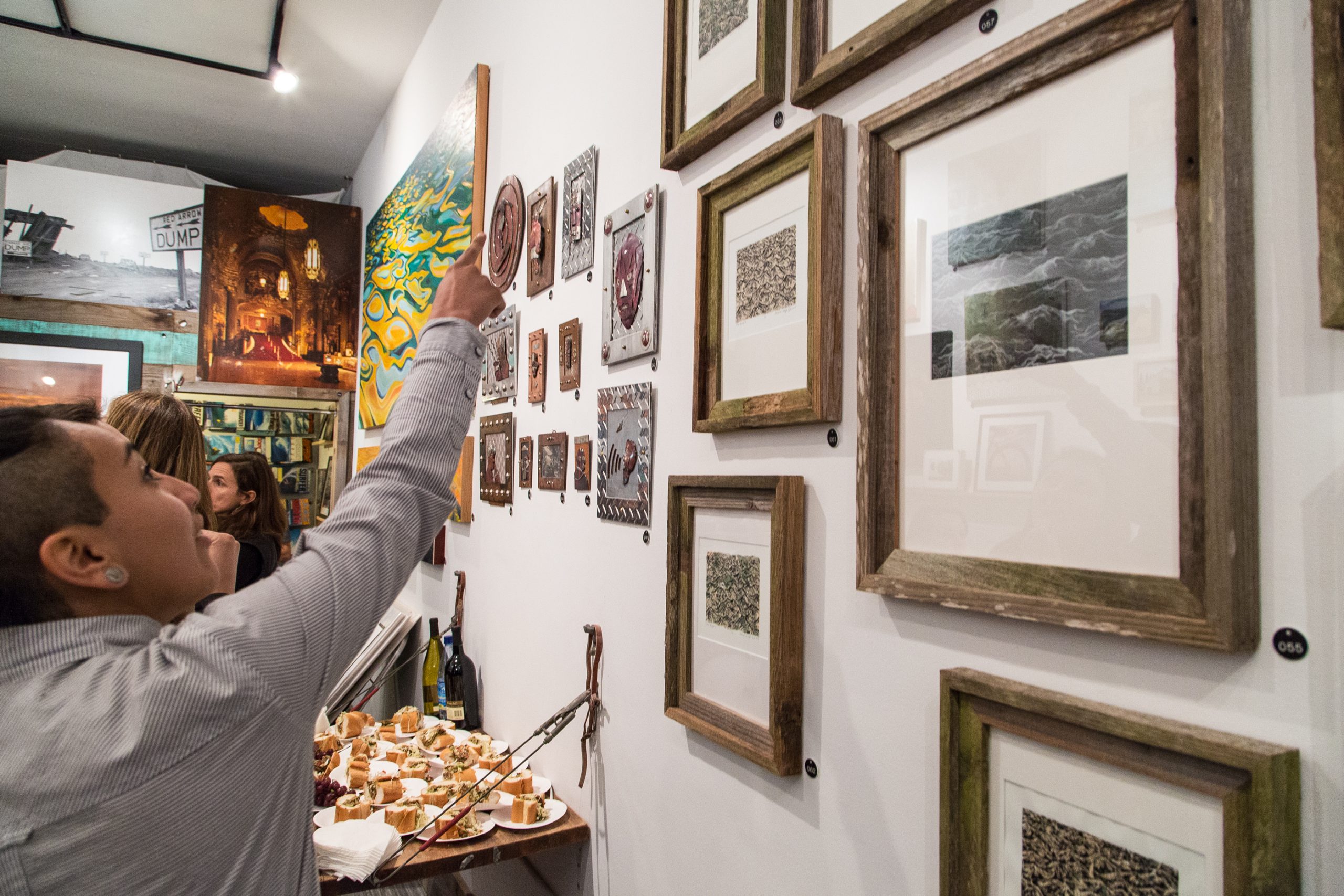 Scallywags Opening Night The Great Highway Gallery in San Francisco's Outer Sunset